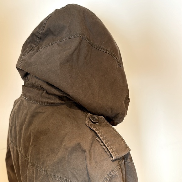 A/X Armani Exchange Hooded Jacket Coat 100% Cotton 💙 - Picture 5 of 13